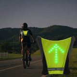 Cycling LED Signal Safety Vest
