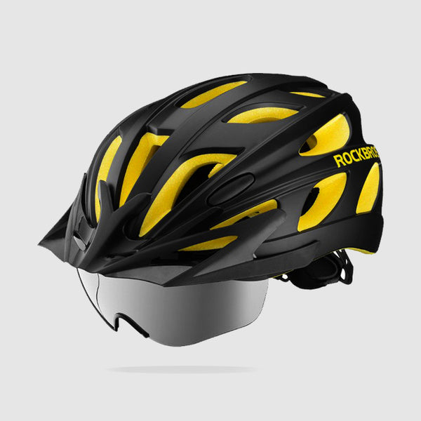 Bike Helmet with Magnetic Eye Shield