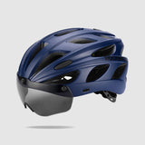 Bike Helmet with Magnetic Eye Shield