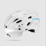 Bike Helmet with Magnetic Eye Shield