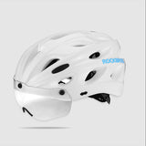 Bike Helmet with Magnetic Eye Shield