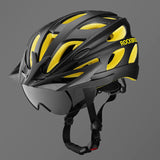 Bike Helmet with Magnetic Eye Shield