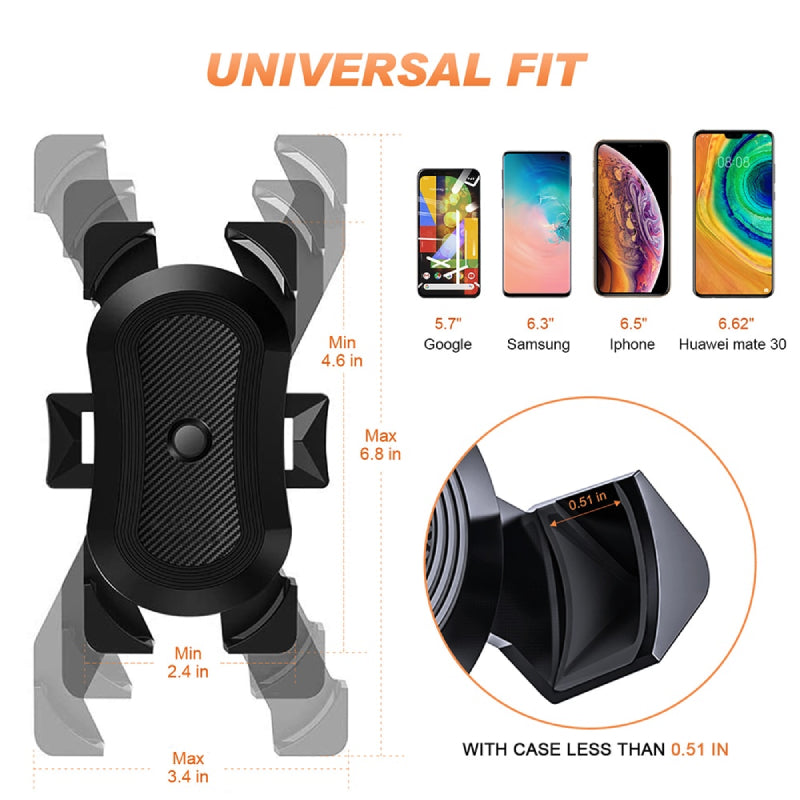 One-Click Bike Phone Holder