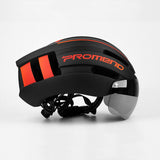 PROMEND™ Bike Helmet with Magnetic Visor + Rear Safety Light