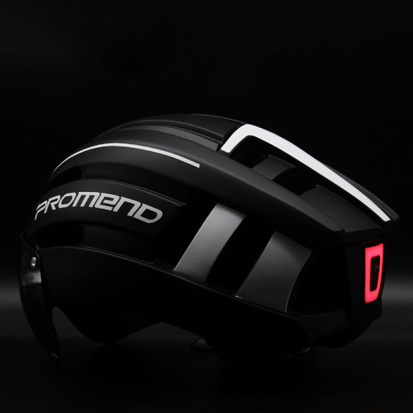 PROMEND™ Bike Helmet with Magnetic Visor + Rear Safety Light