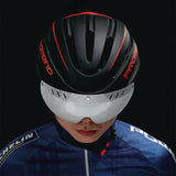 PROMEND™ Bike Helmet with Magnetic Visor + Rear Safety Light