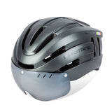 PROMEND™ Bike Helmet with Magnetic Visor + Rear Safety Light